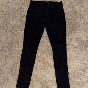 Express Black Skinny Jeans